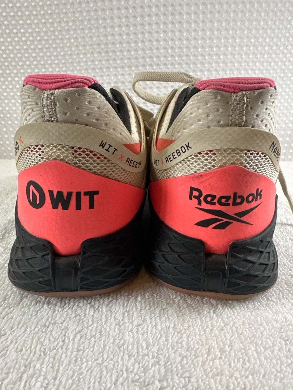 Reebok NANO X WIT 'ALABASTER PUNCH PINK' Shoes - Picture 9 of 10